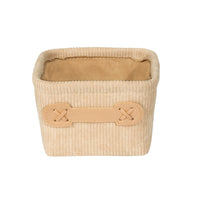 Badkorb Anela mini, square, e, beige