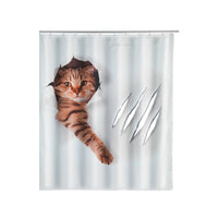 Duschvorhang Cute Cat, Polyester