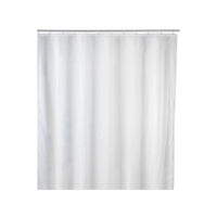Duschvorhang Uni weiss , Polyester