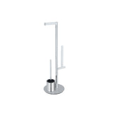 Stand WC-Garnitur Polvano, Edelstahl